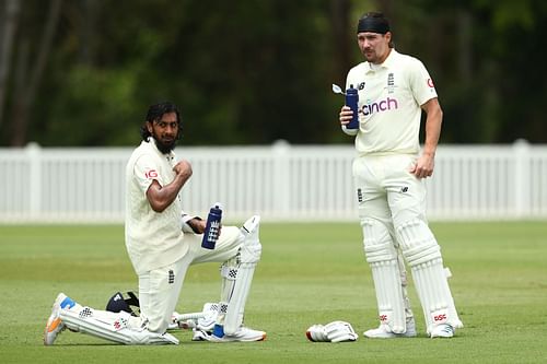 Haseeb Hameed and Rory Burns. (Credits: Getty)