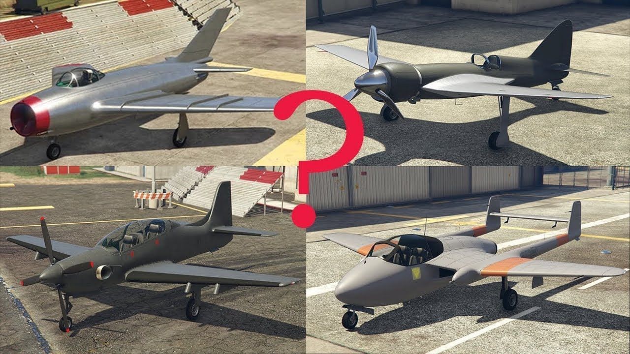 What are the fastest planes in GTA Online? (Image via Pinterest @Winpnxweb)