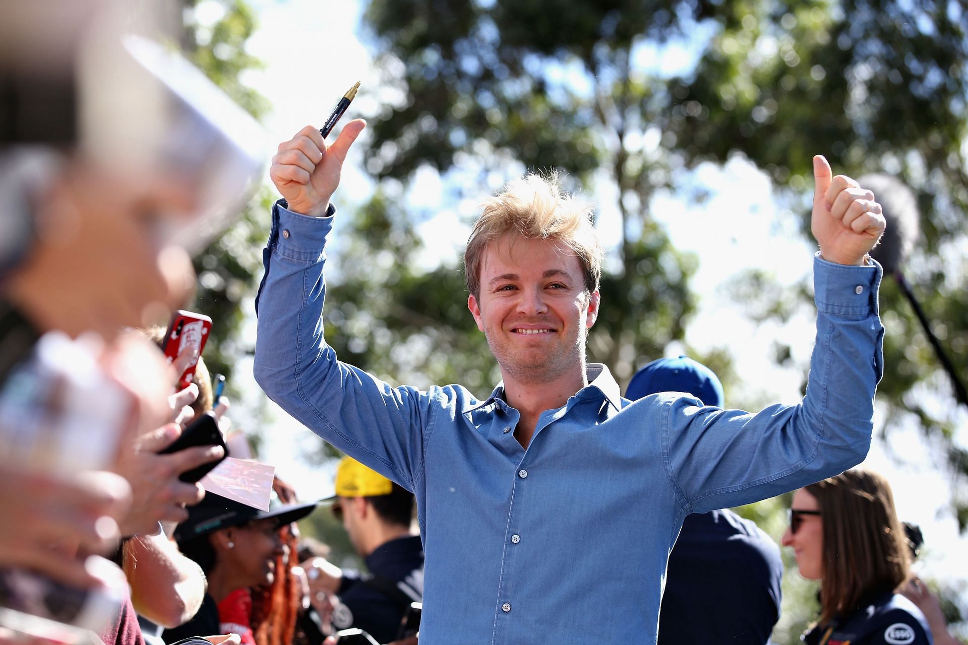 Nico Rosberg. (Photo by Charles Coates/Getty Images)