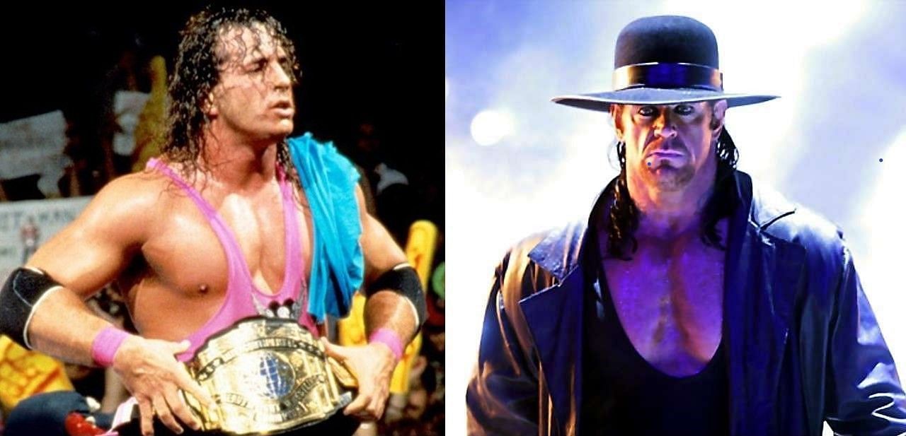 WWE Legends Bret Hart and The Undertaker have entertained fans for more than a decade.