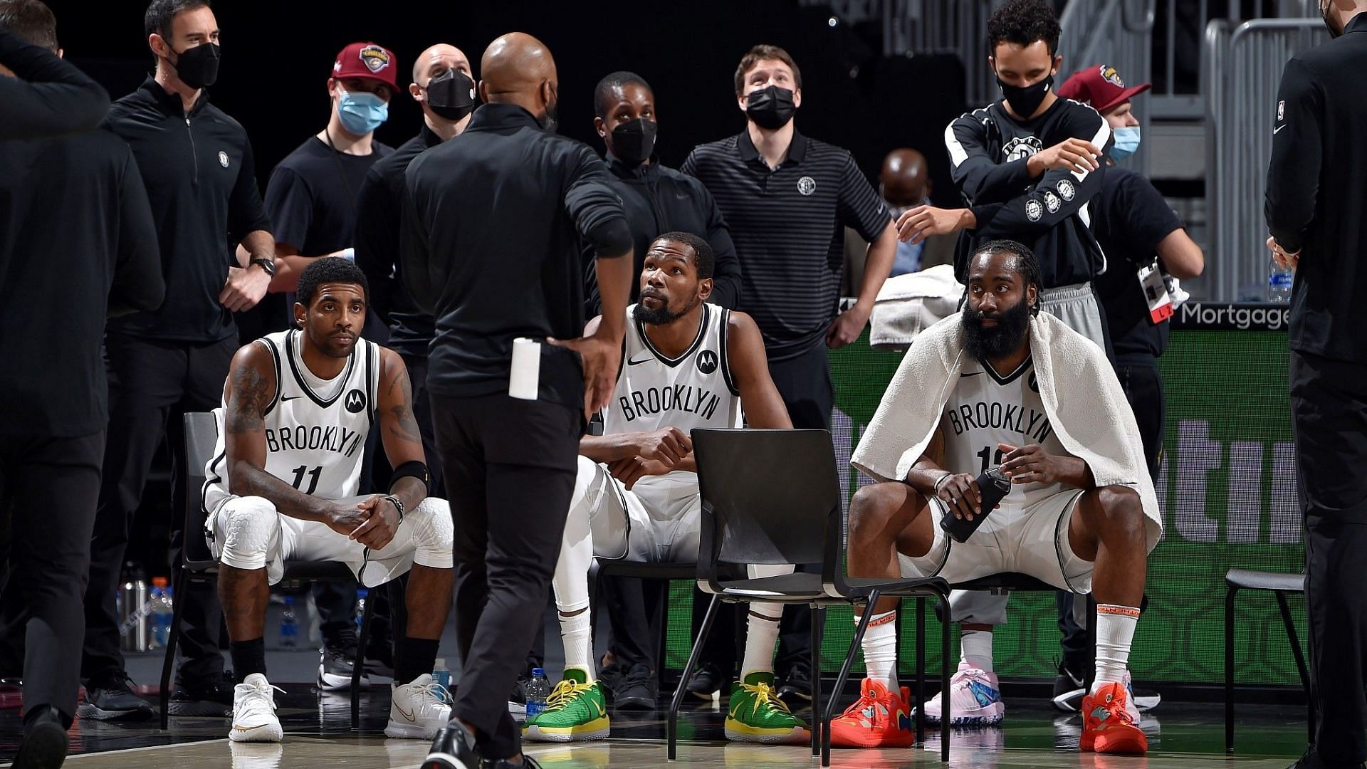 The Brooklyn Nets' Big 3 has not panned out the way they anticipated it to be. [Photo: CGTN]