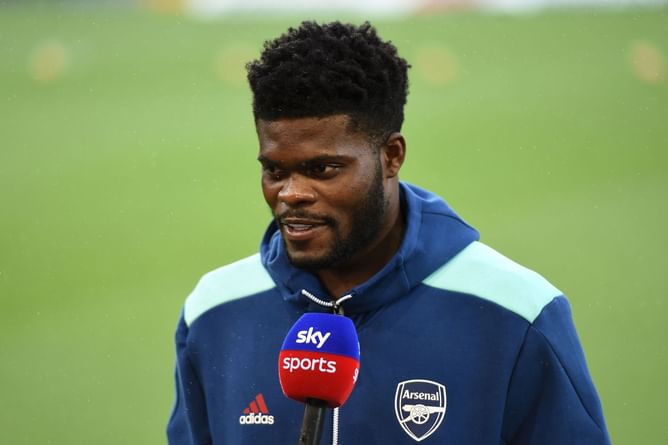 "It's very enjoyable" - Thomas Partey says Arsenal squad has 'a lot of quality in front of goal' amid rich vein of form