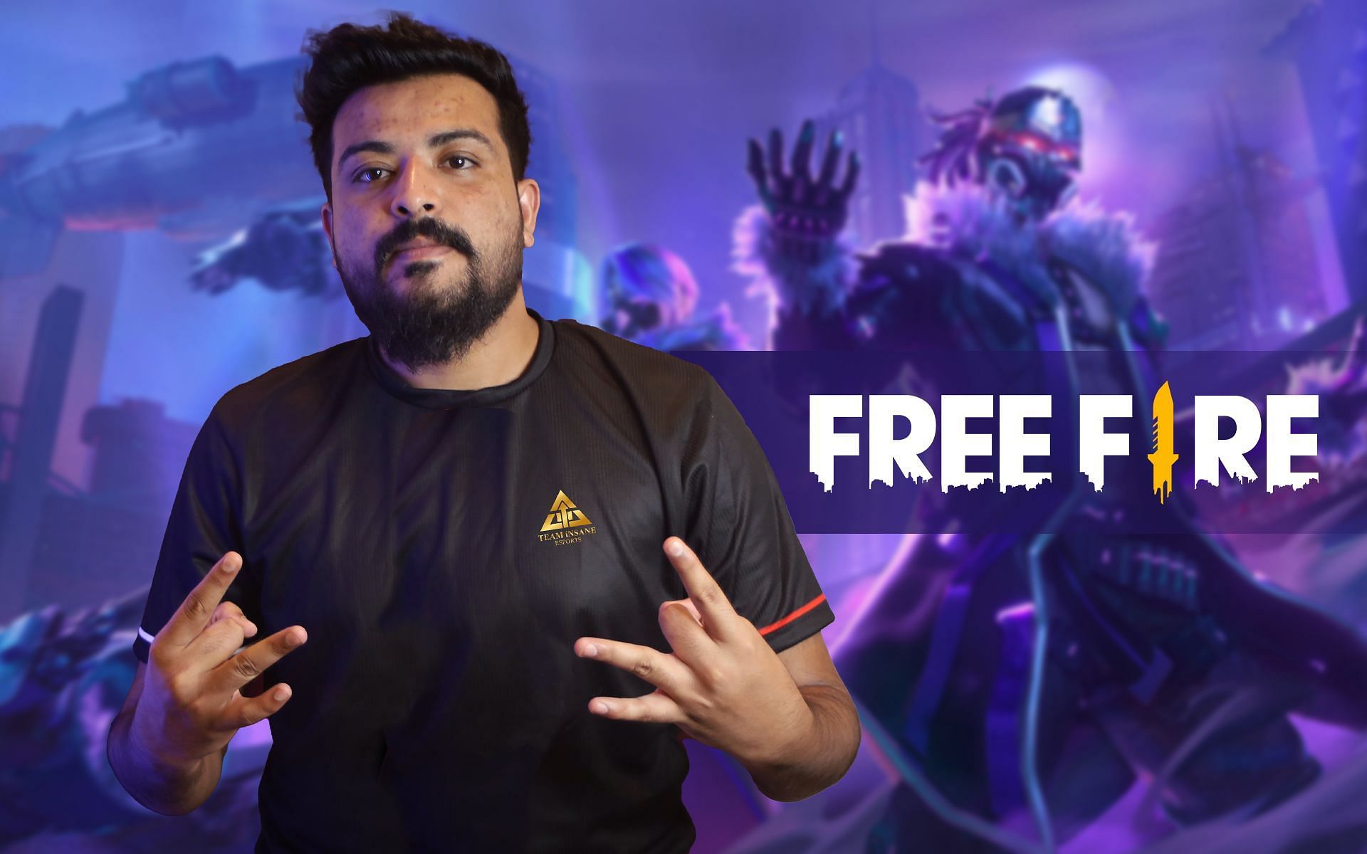 Shahid is the in-game leader and coach of Team Insane Esports&rsquo; Free Fire line-up (Image via Sportskeeda)