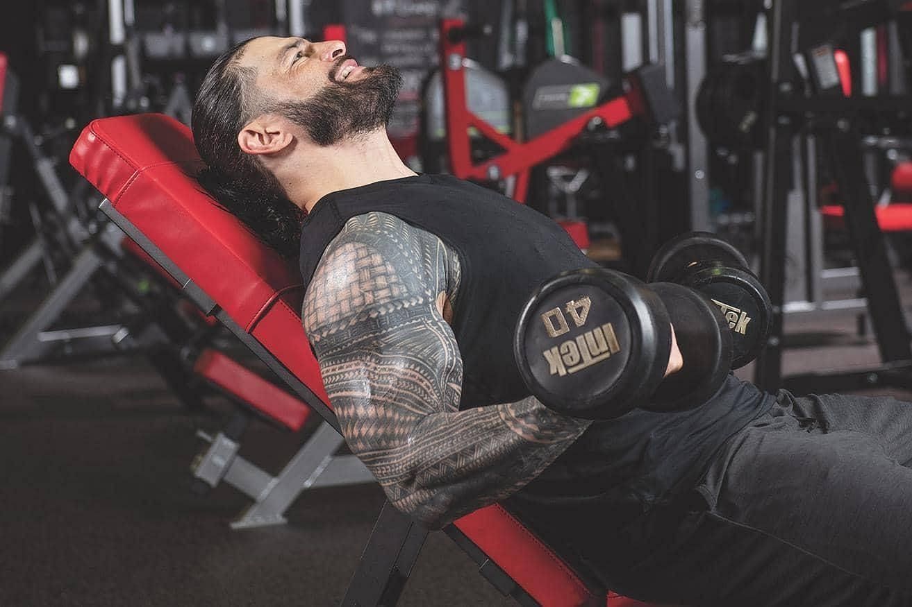 What does Roman Reigns' Workout Routine consist of?
