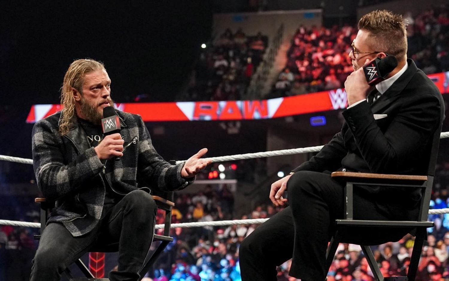 The Miz invited Edge to be a part of Miz TV this week on RAW