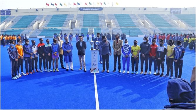 Sports Minister Anurag Thakur inaugurates Khelo India Under 21 Women's Hockey League