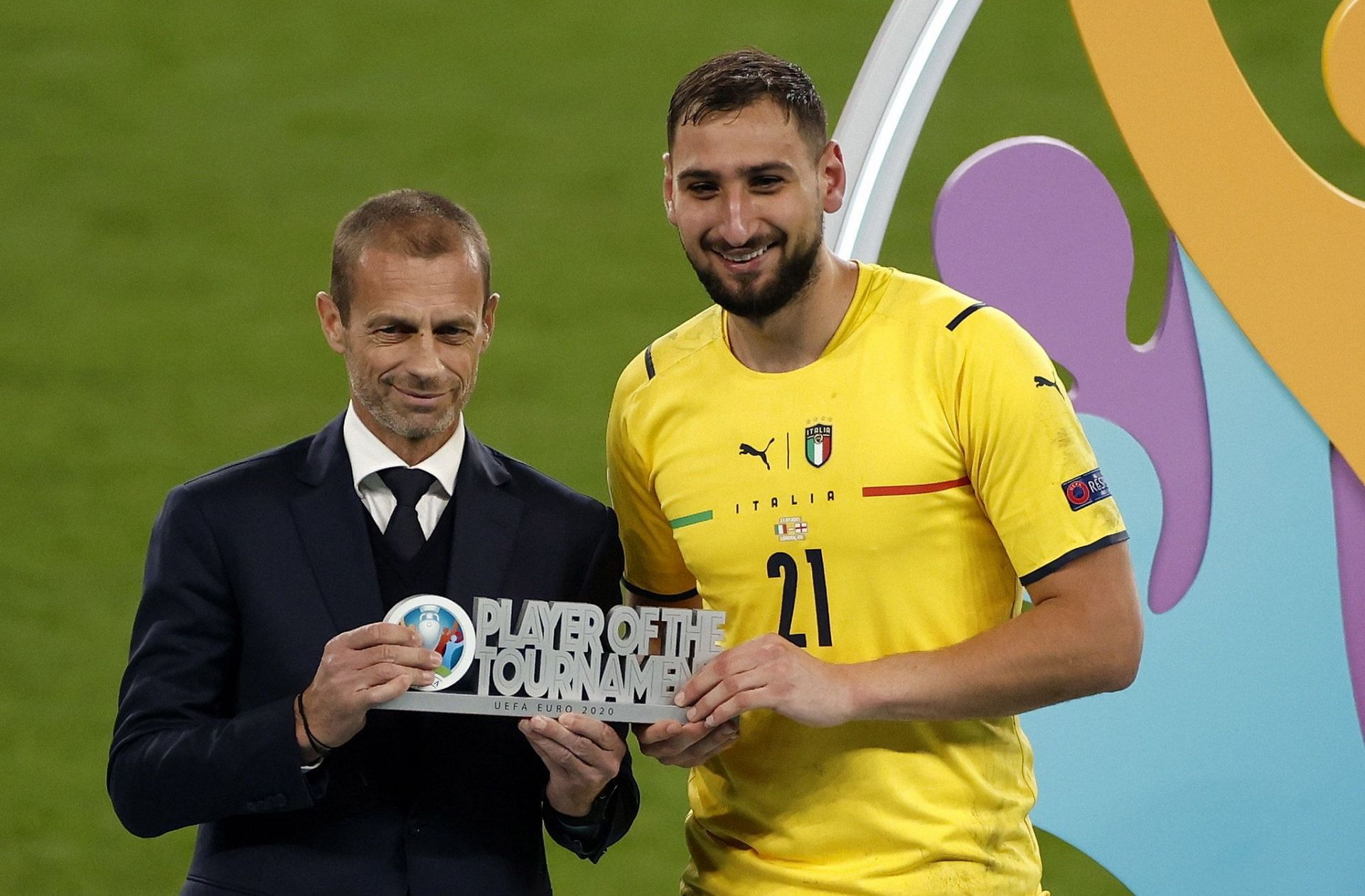 The 22-year-old won the Euro 2020 with Italy