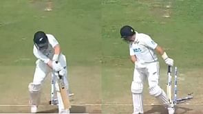 [Watch] Mohammed Siraj stuns Ross Taylor with a jaffa in second India vs New Zealand Test