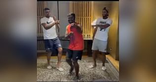 [Watch] Ravichandran Ashwin shakes a leg with Washington Sundar to Chellamma song