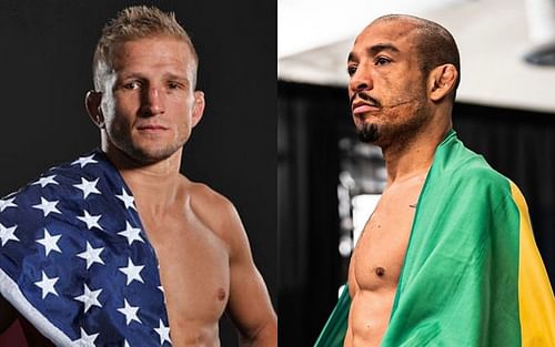 T.J. Dillashaw (L) and Jose Aldo (R) via instagram @tjdillashaw and @josealdojunioroficial