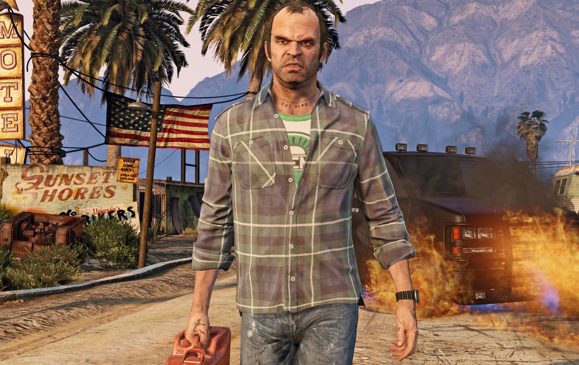 GTA 5 has tons of interesting dialogs (Image via Rockstar Games)