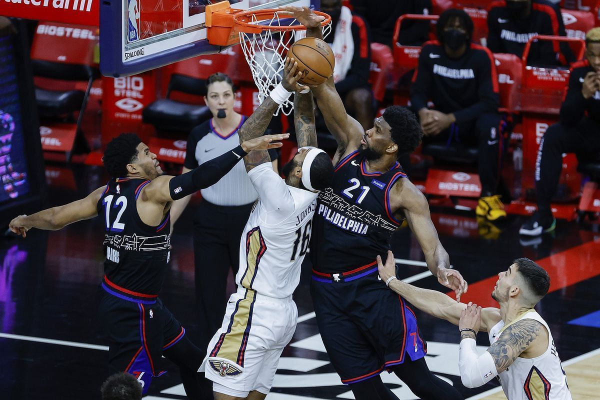 The Philadelphia 76ers are looking to snap a three-game losing streak against the visiting New Orleans Pelicans on Sunday. [Photo: Liberty Ballers]