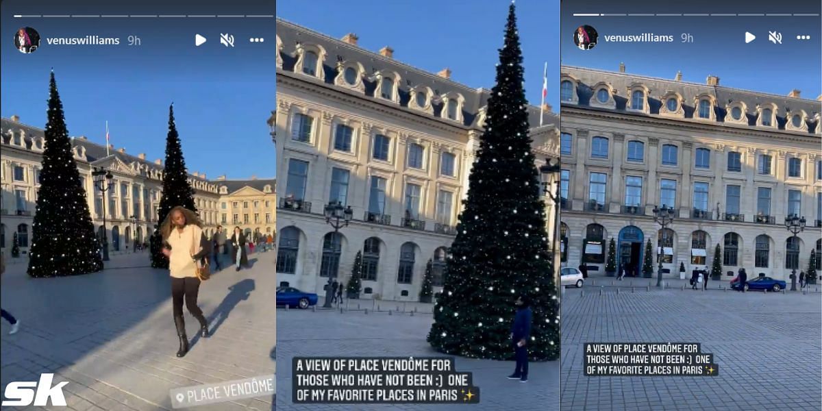 Venus Williams at the Place Vendome