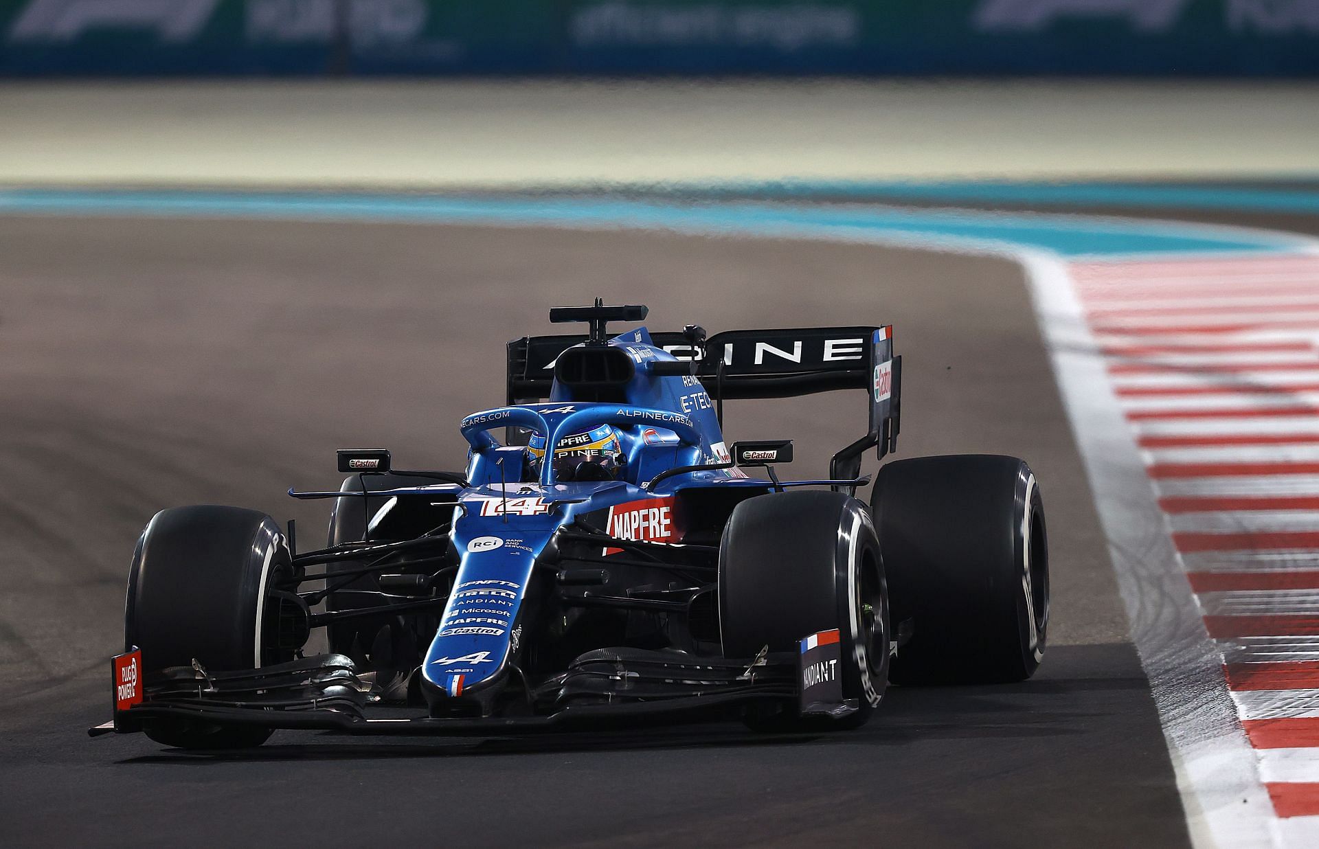 F1 Grand Prix of Abu Dhabi - Fernando Alonso during the main race on Sunday.
