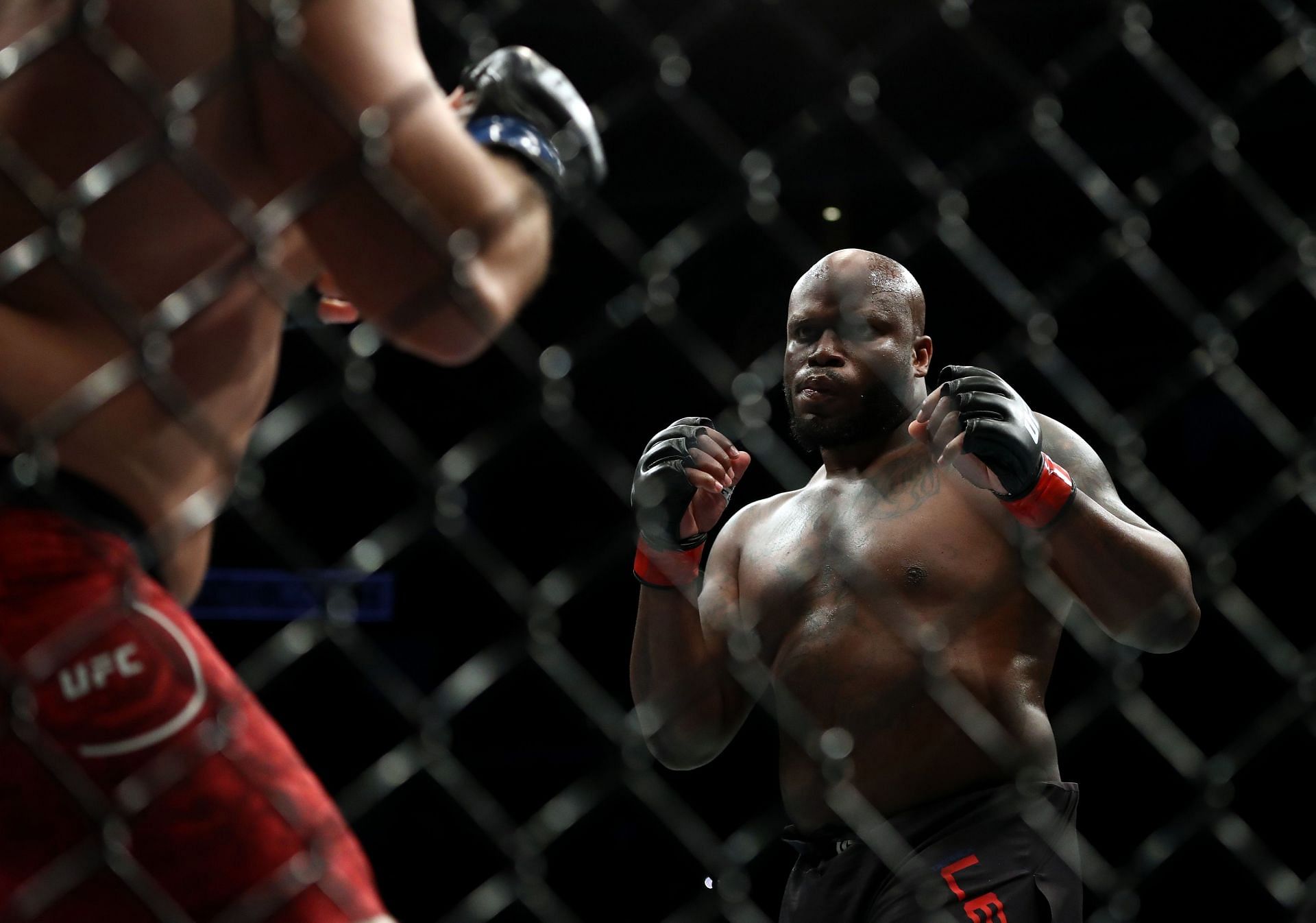 UFC 247 Derrick Lewis in the octagon