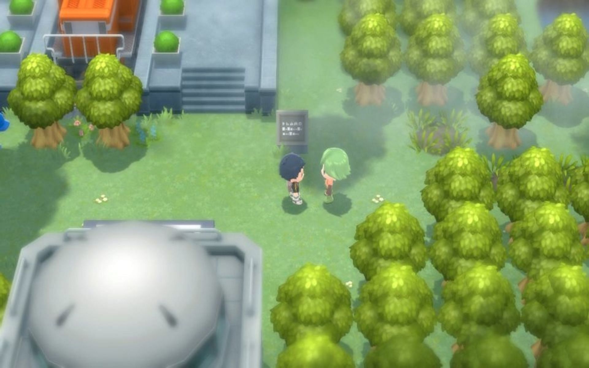 This NPC gives the player the Defog Hidden Move (Image via The Pokemon Company)