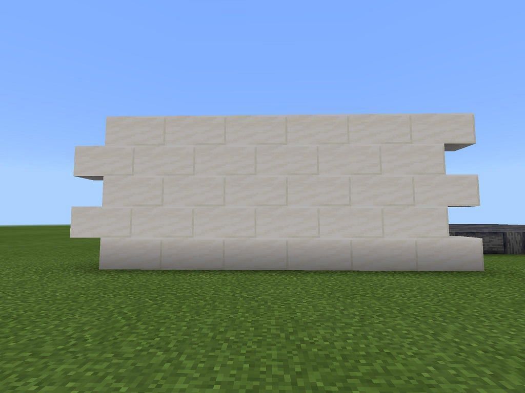 Quartz blocks are really good for building (Image via Minecraft)