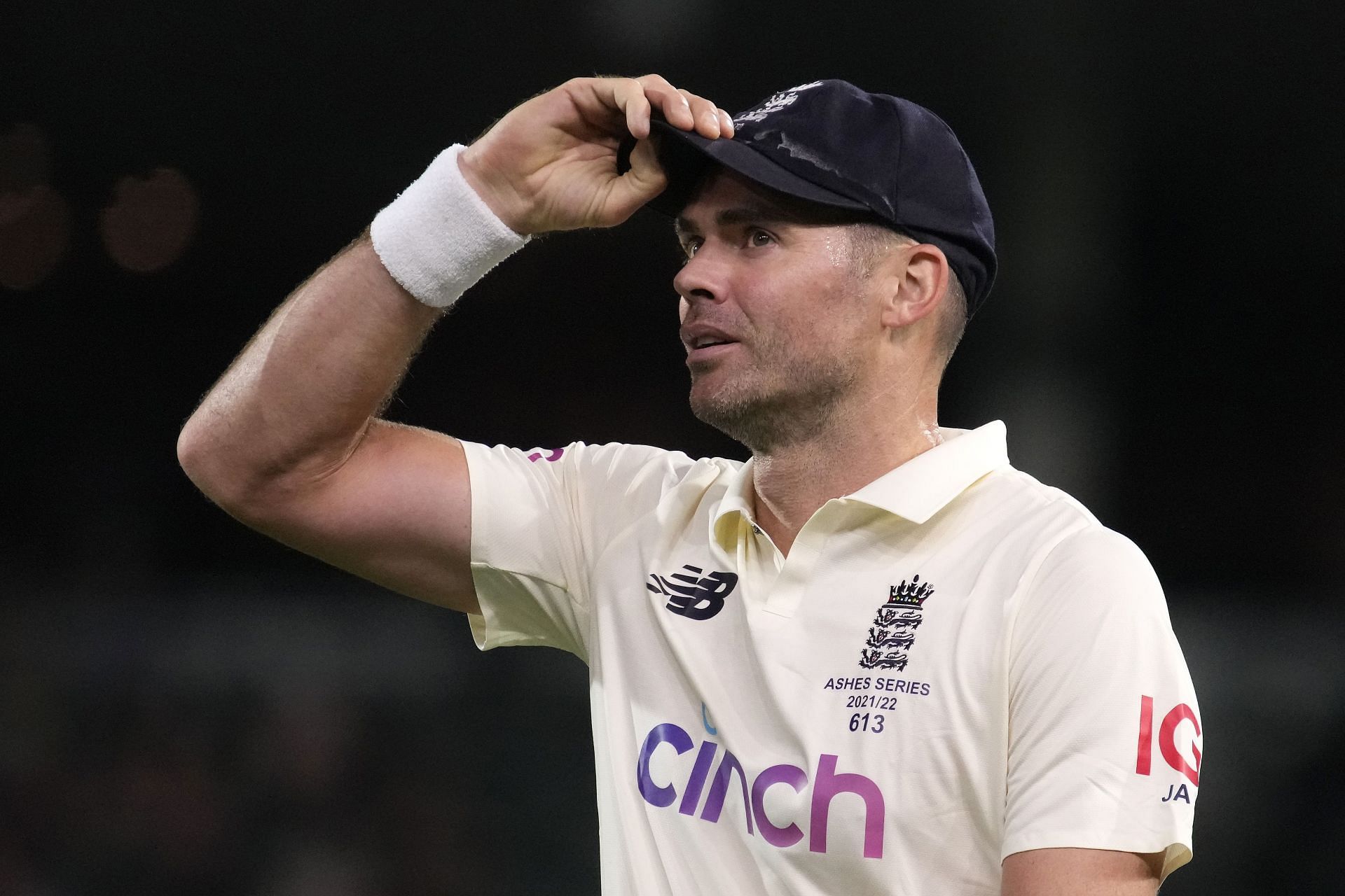 James Anderson registered figures of 4-33 in the first innings of the Boxing Day Test