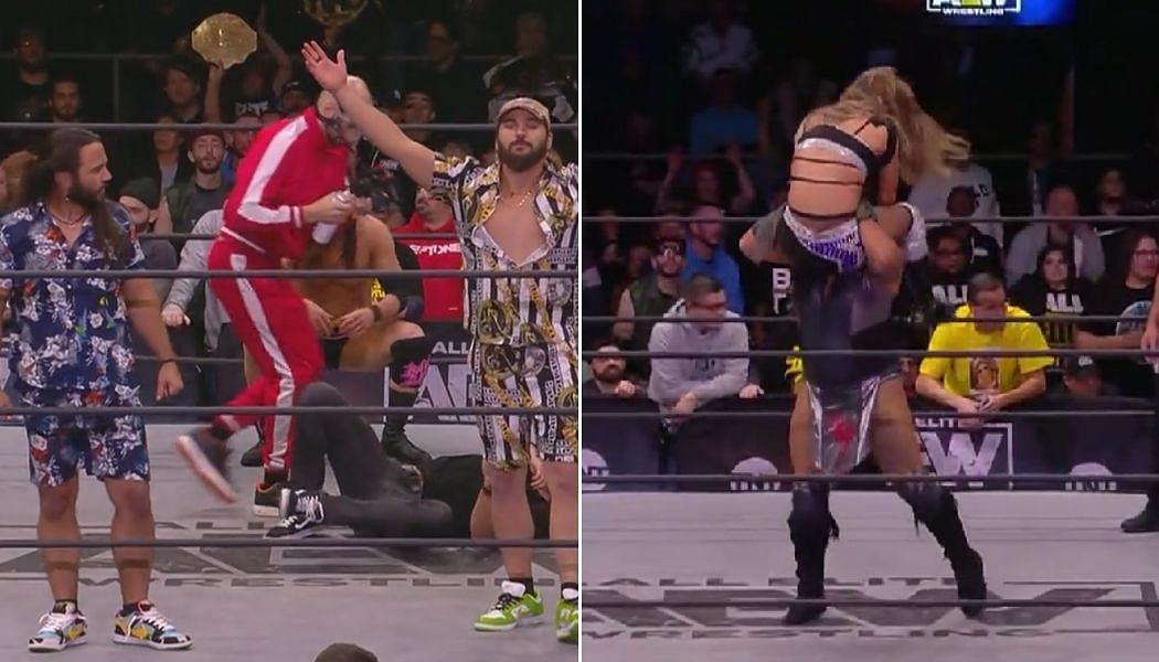 AEW Rampage ended with Orange Cassidy and Trent getting destroyed