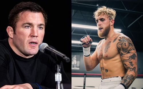 Chael Sonnen (left) and Jake Paul (right) [Image Courtesy: @fighterdailydotcom and @jakepaul on Instagram}