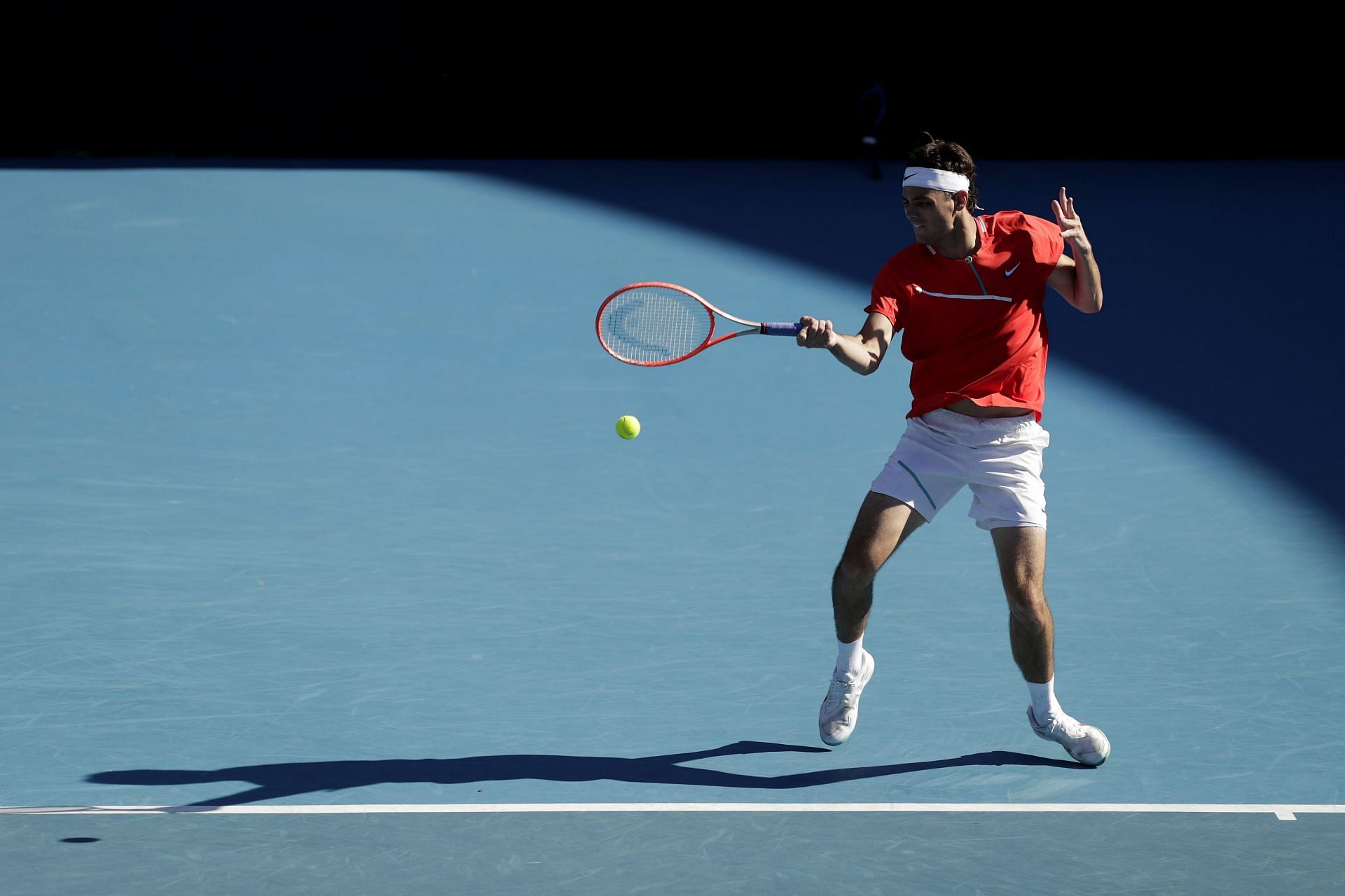 Taylor Fritz has reached the fourth round of the Australian Open for the first time ever