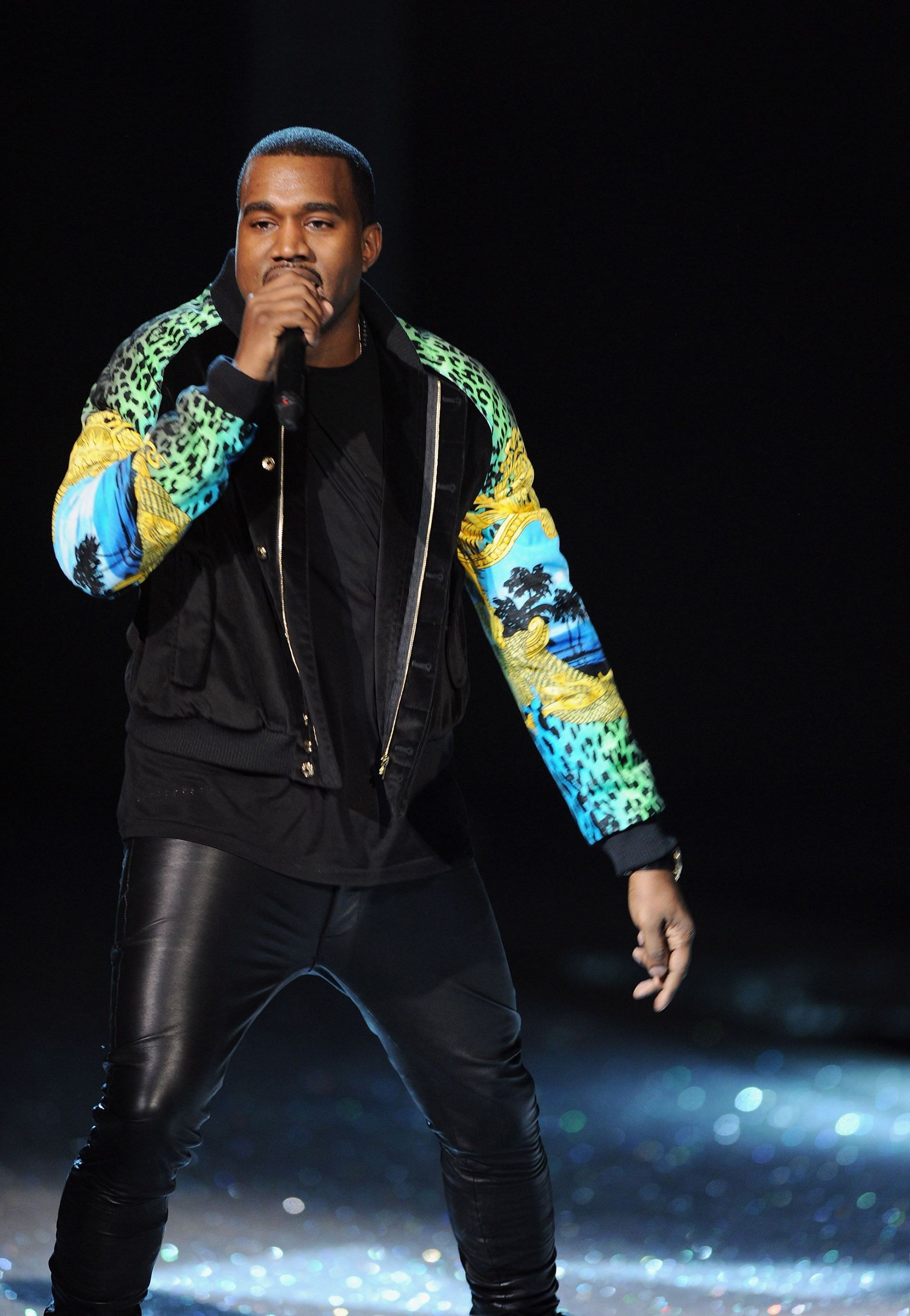 Kanye west VersacexH&amp;M (image by the atlanta journal constitution)