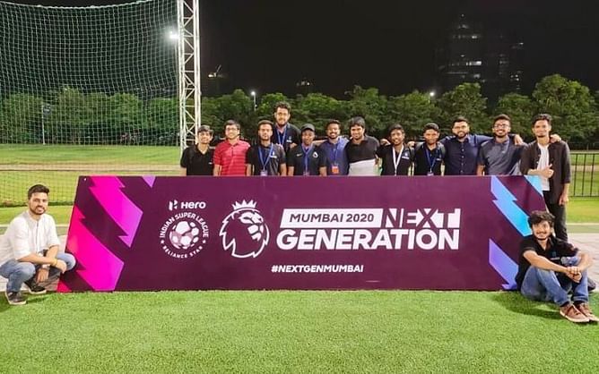 Aspiring sports managers from the Global Institute of Sports Business work on the Premier League - Next Generation Cup 2020