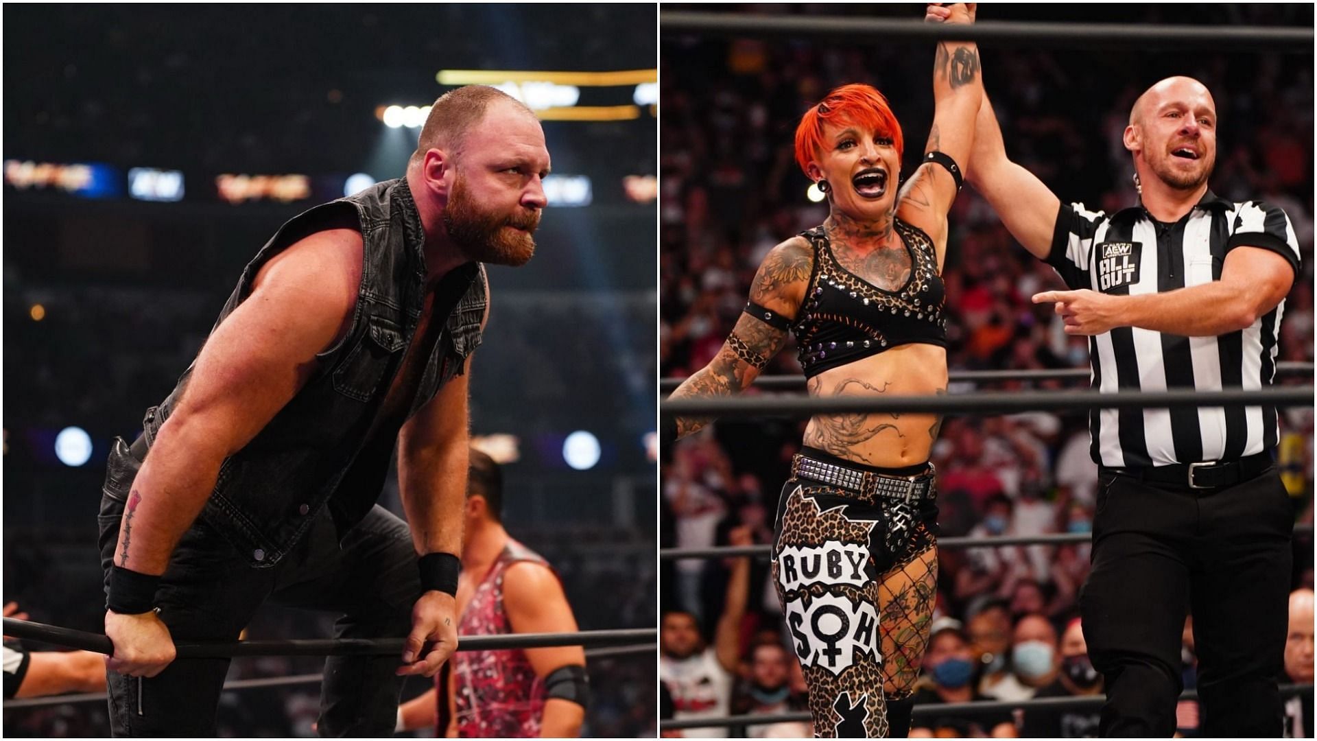 Jon Moxley and Ruby Soho both competed at The WRLD on GCW