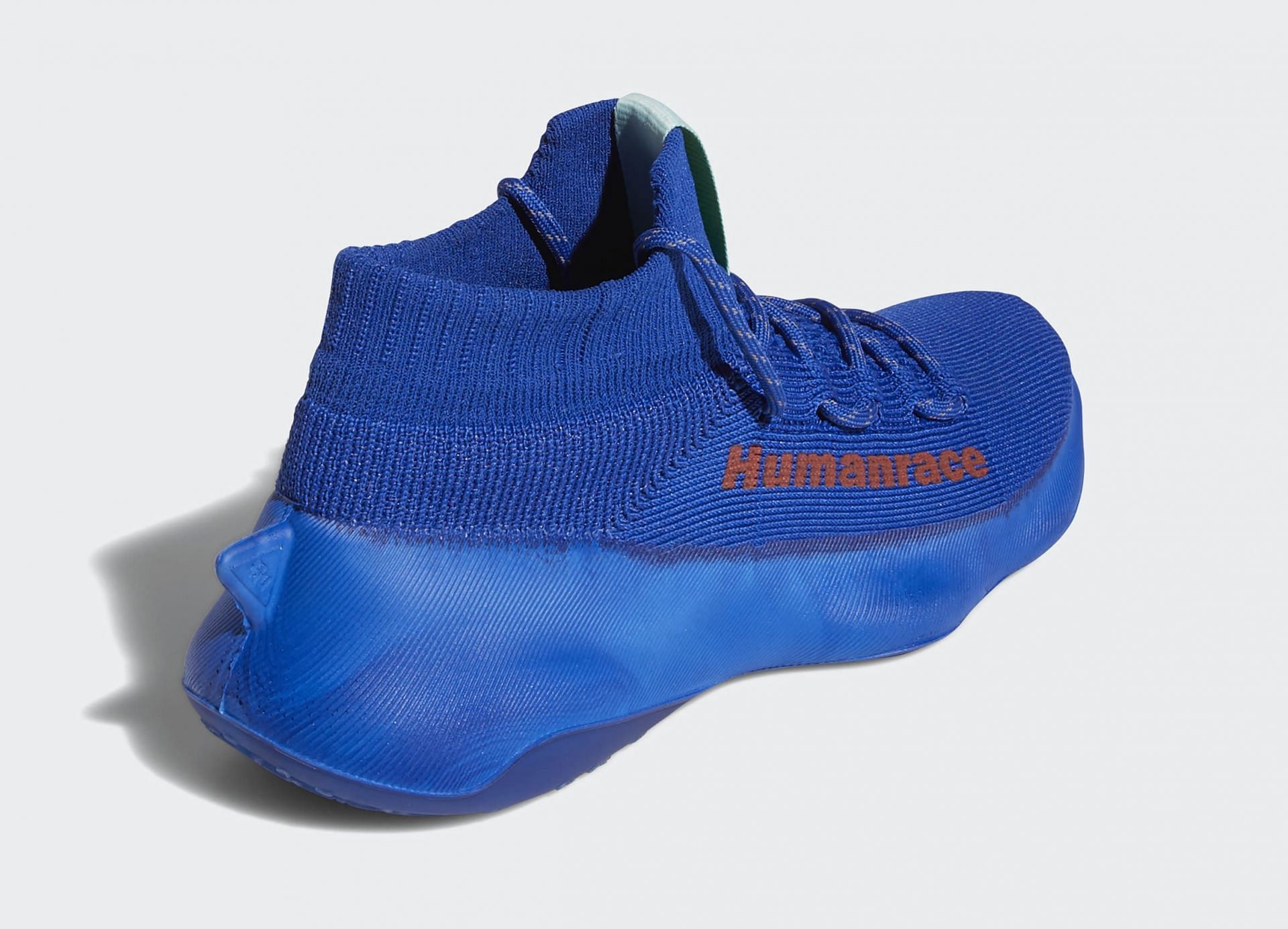 Human Race&#039;s Blue Shoe (Image via Sole Collector)