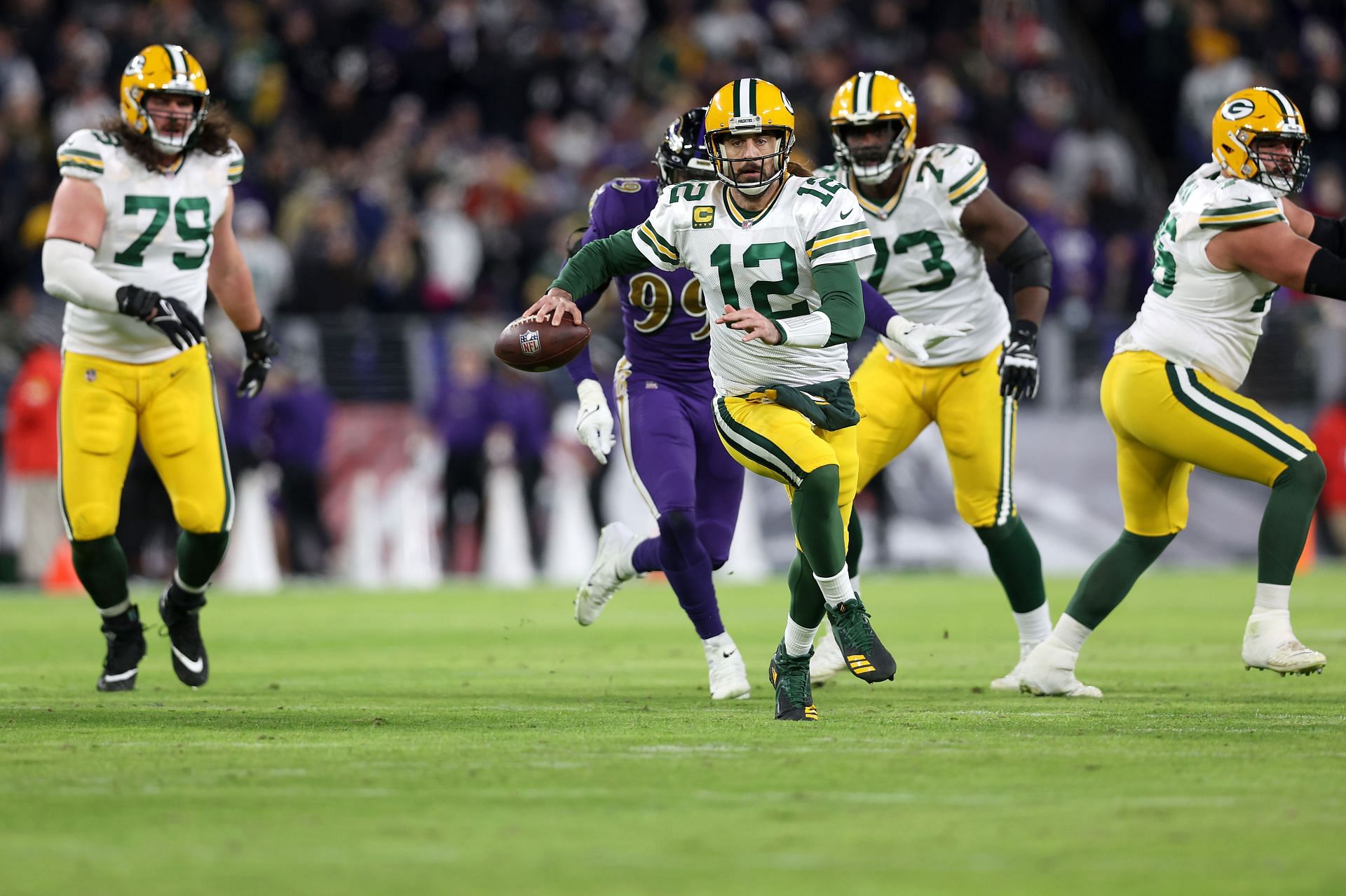 Aaron Rodgers, Minnesota Vikings vs. Green Bay Packers at L…