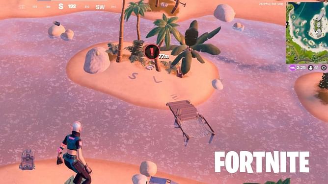 Fortnite player stumbles upon strange markings on a lone island in Chapter 3