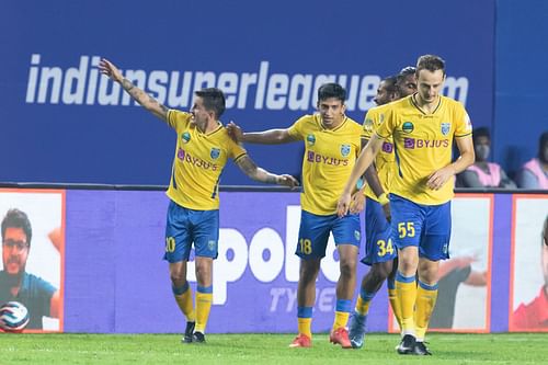 Kerala Blasters FC look to continue their unbeaten run in the ISL (Image Courtesy: ISL)