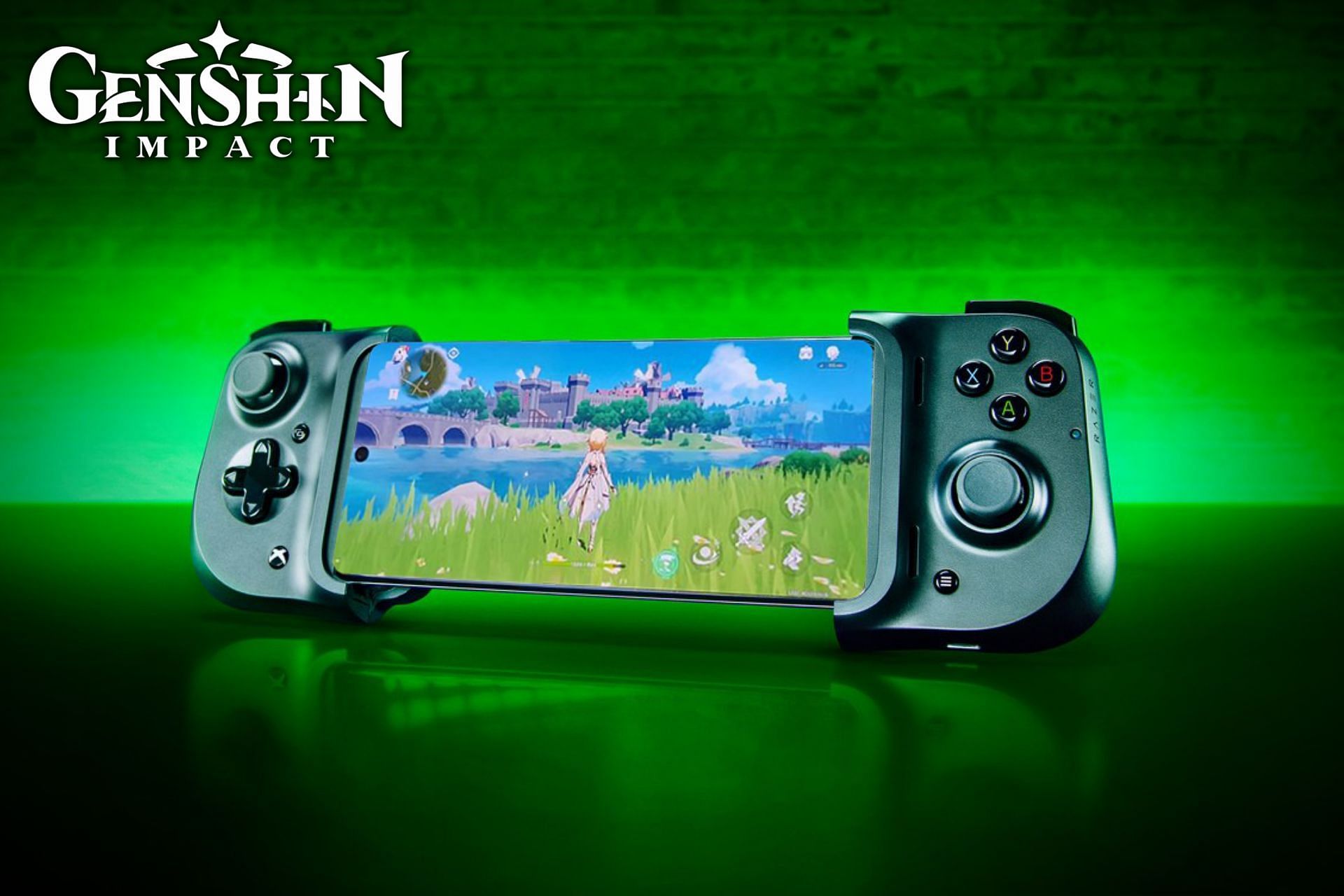 Controlador Gamepad sem fio para Minecraft, Genshin, Pubg