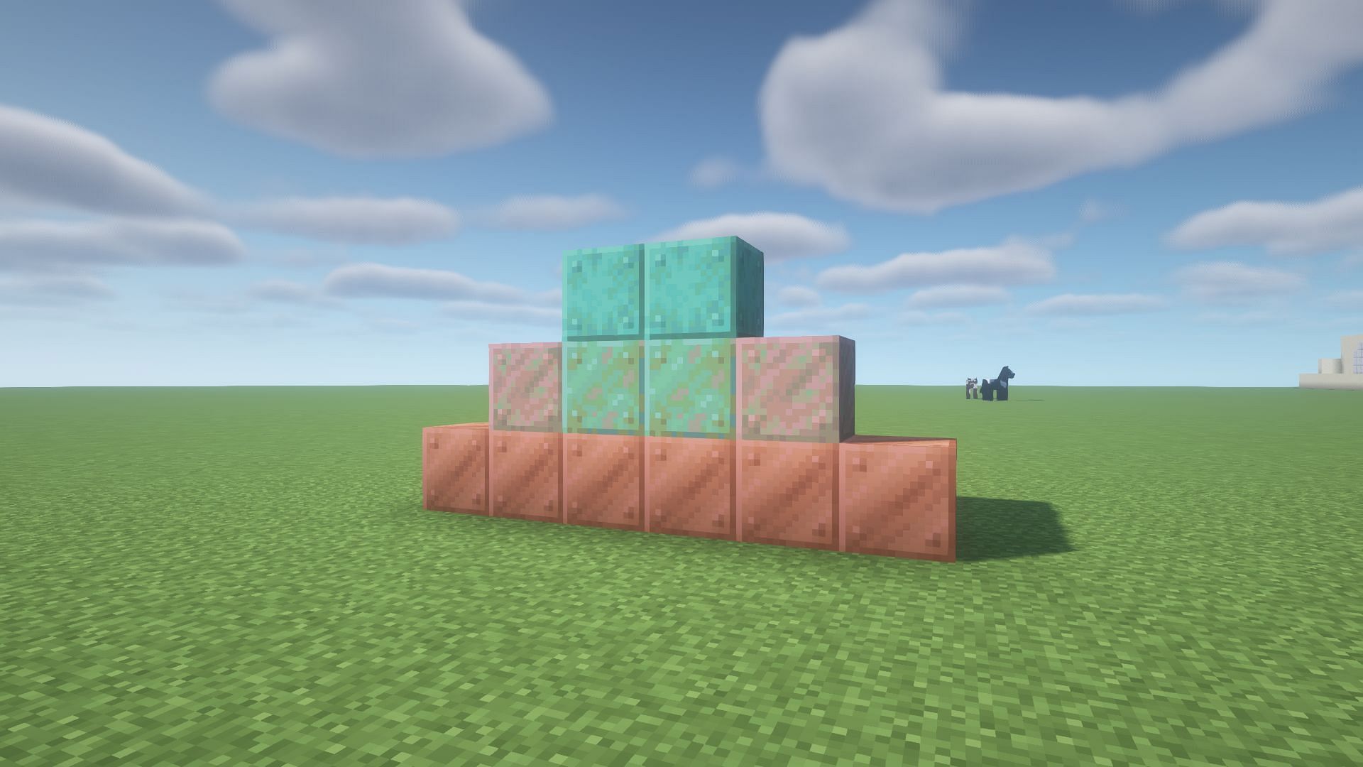 Blocks of Copper (Image via Minecraft)