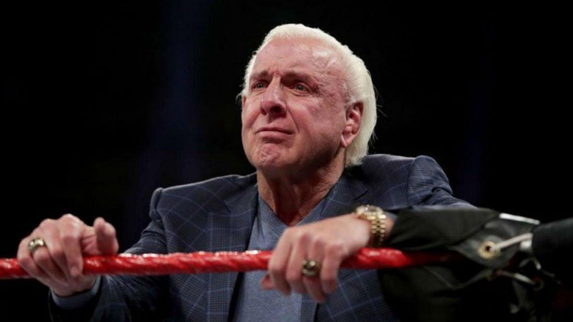 Ric Flair at a WWE Monday Night RAW event
