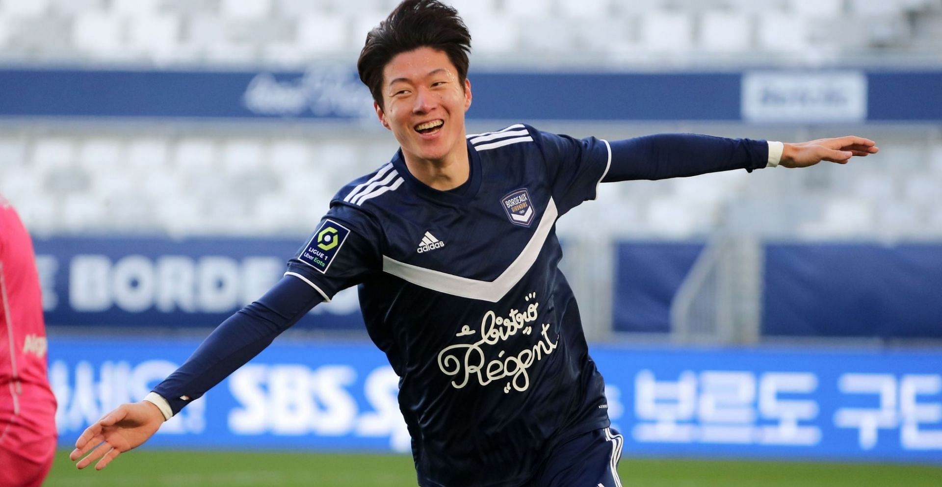 Hwang Ui-jo has scored nine goals already, eight more than Lionel Messi.