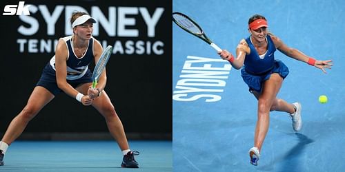 Barbora Krejcikova and Paula Badosa will compete for the Sydney International