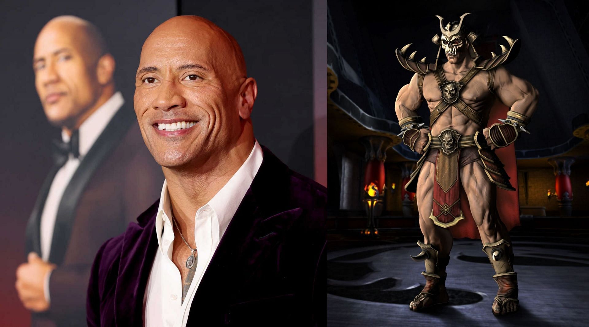 Dwayne Johnson as Shao Kahn Mortal - AI Photo Generator - starryai