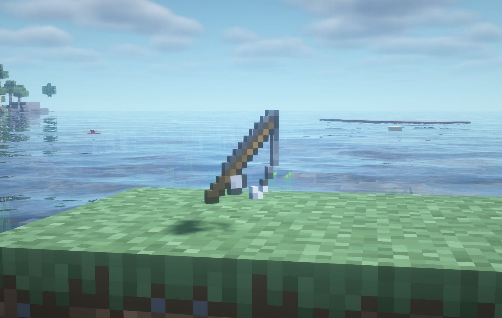 صنارة صيد (الصورة من Minecraft)