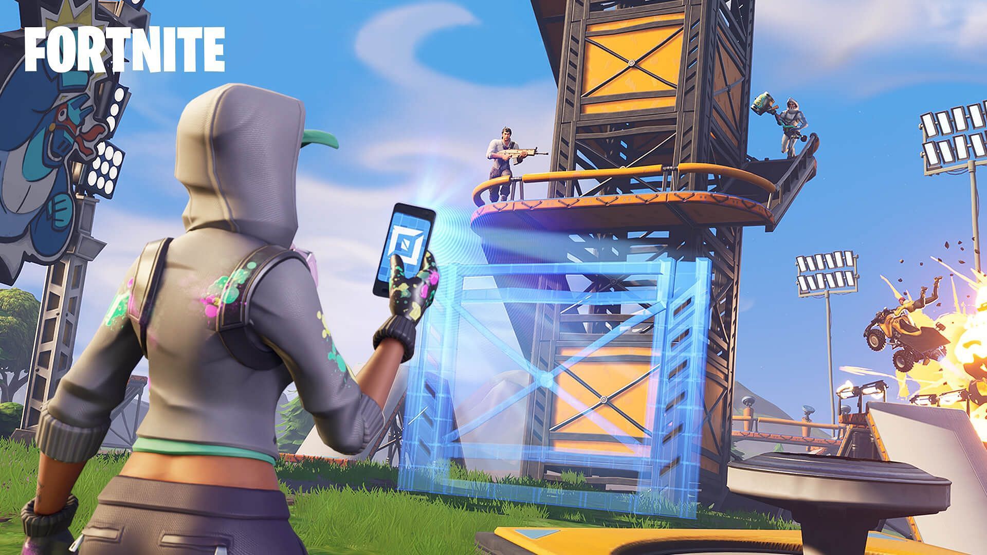Fortnite Creative comprises a number of map codes that can turn a player into a pro (Image via Epic Games)