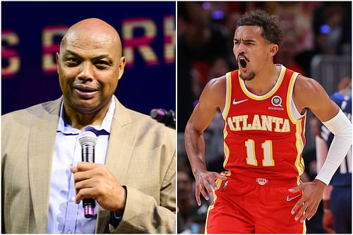 Trae Young ribbed Charles Barkley after the former was selected to start in this year's All-Star Game. [Photo: Sportcasting]