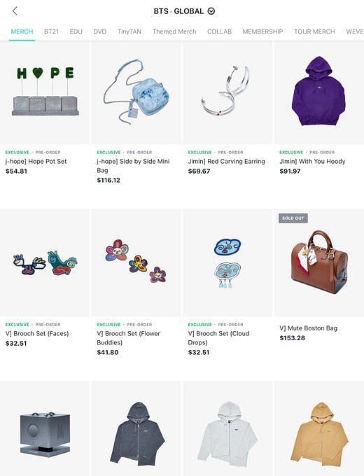 BTS V's Self-Designed Merch Including A Beautiful Boston Bag & Brooch Set  Is Already Popular In Demand Before Its Release