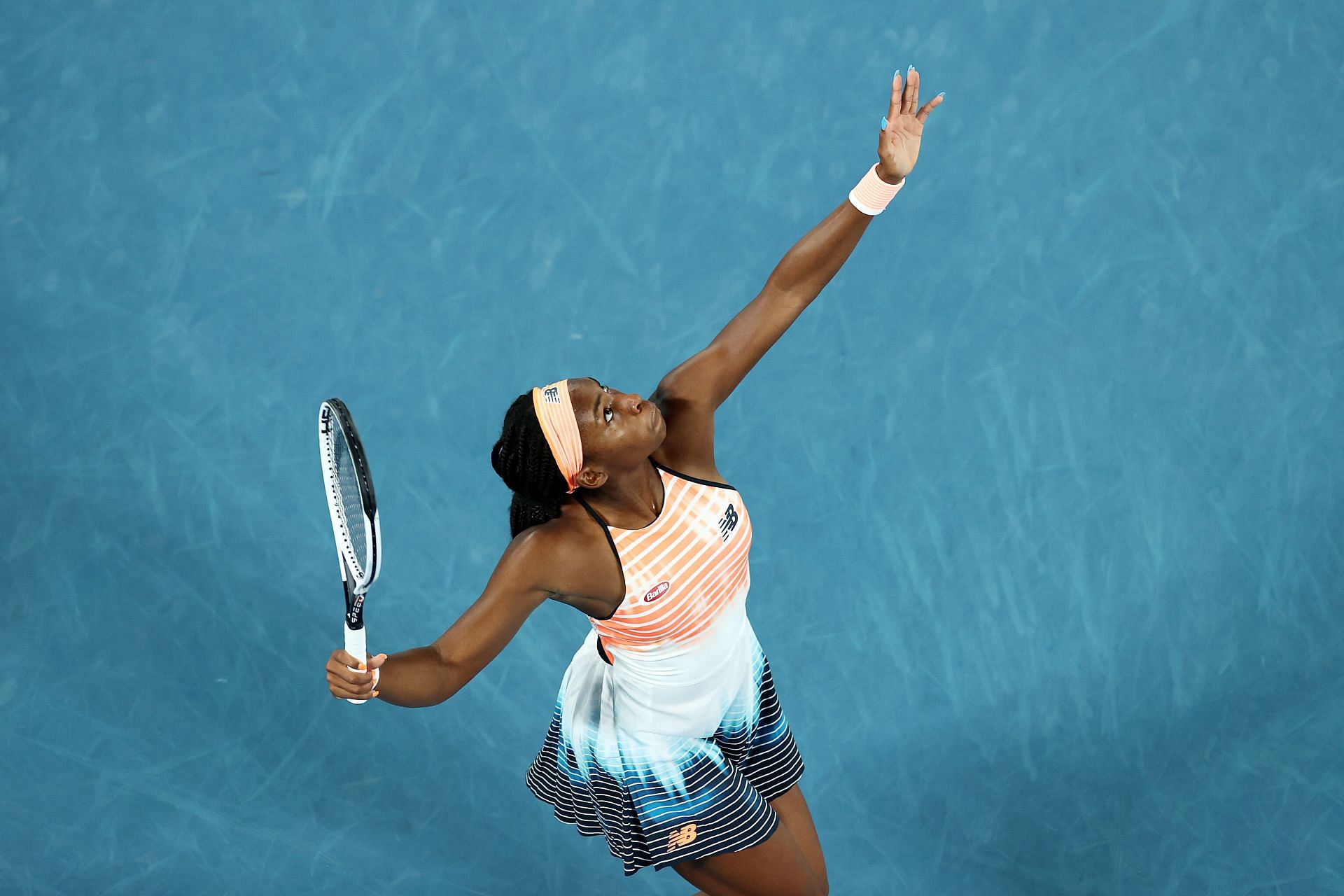 18th seed Coco Gauff will have a far easier draw at the 2022 Australian Open than last year.