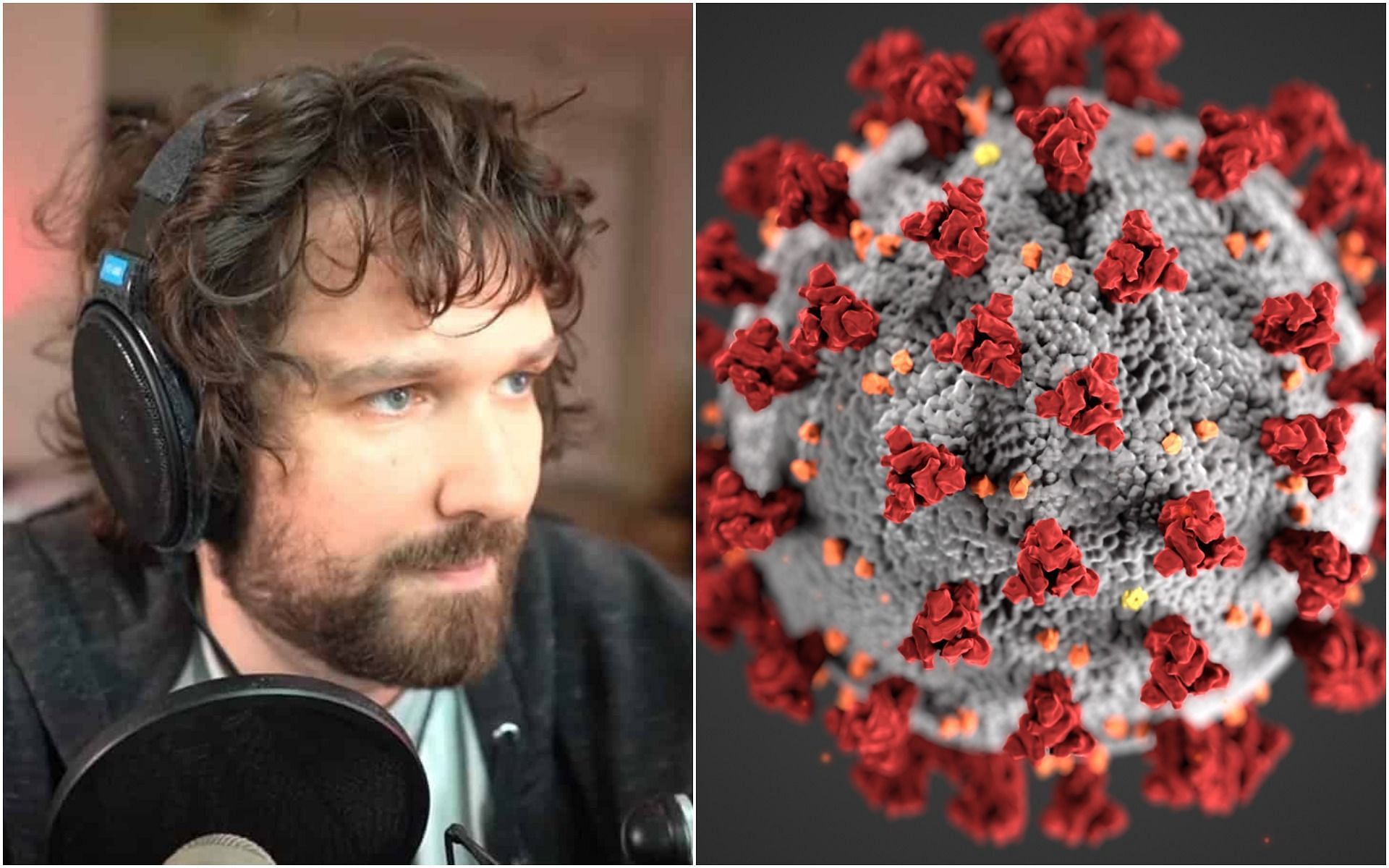 Destiny recently talked about a &quot;worse virus&quot; than COVID. (image courtesy of Sportskeeda)