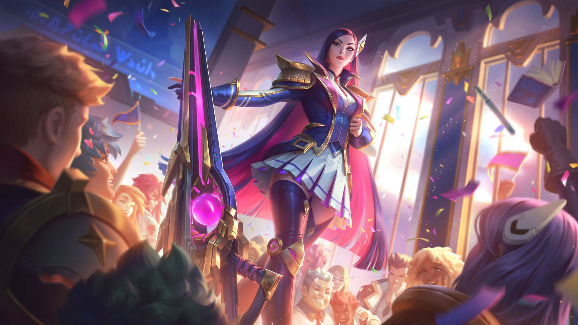 Caitlyn&#039;s changes made her one of the best ADC champions in the game (Image via League of Legends)