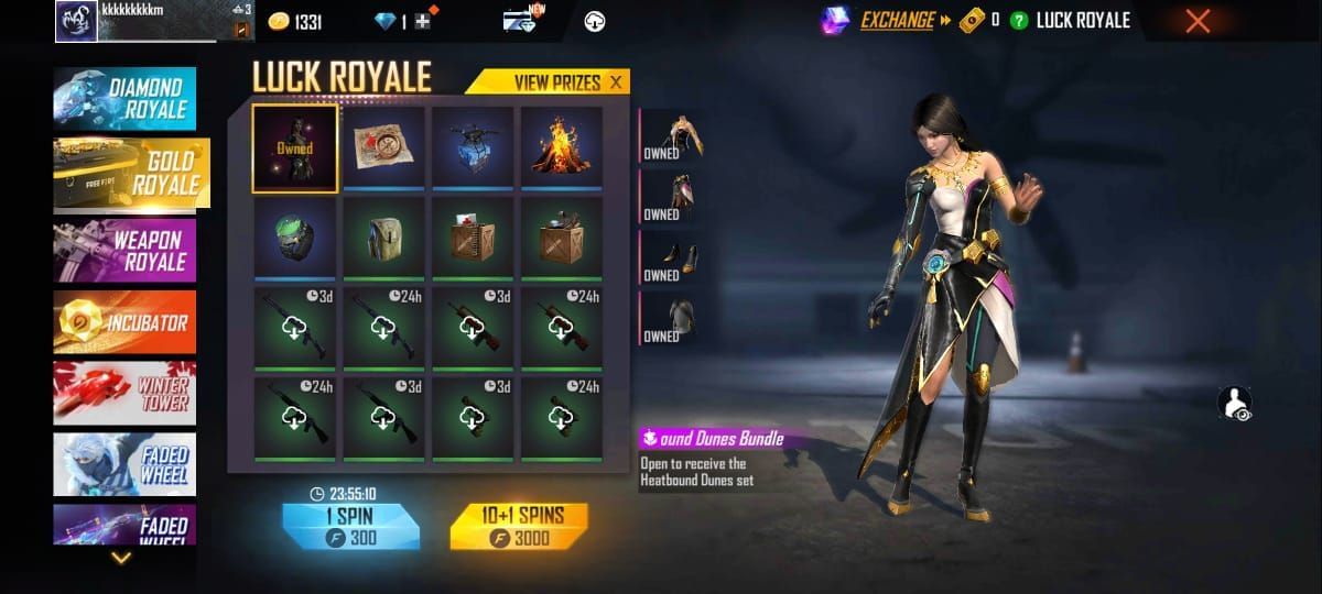 5 rarest Free Fire bundles like Criminal Bundle to collect in 2022