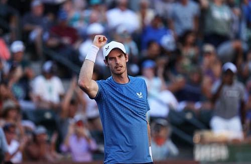 Andy Murray at the Indian Wells Masters 2021