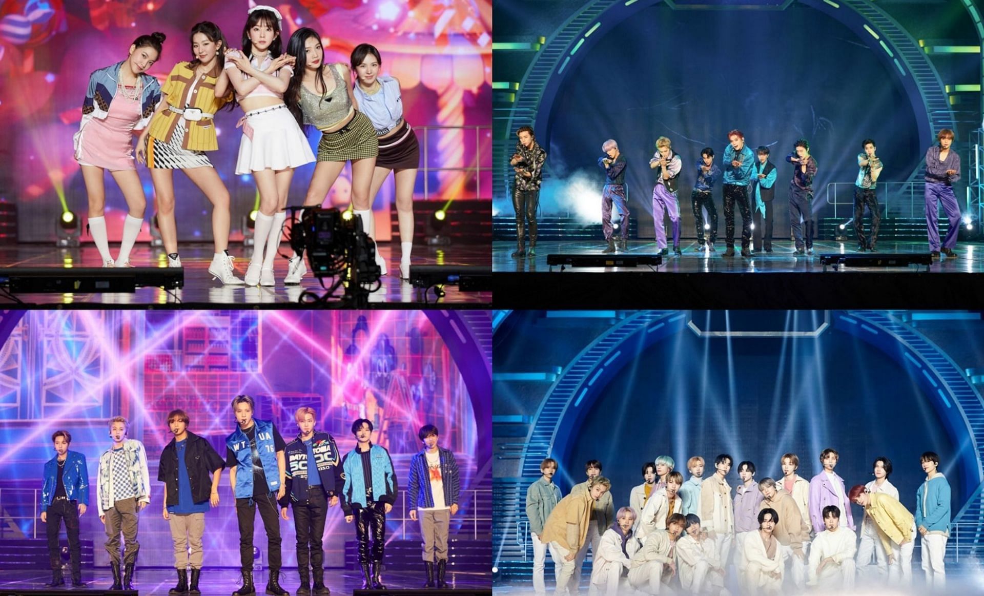 SMTOWN LIVE 2022 concert pictures (Image via @SMTOWNGLOBAL/Twitter)