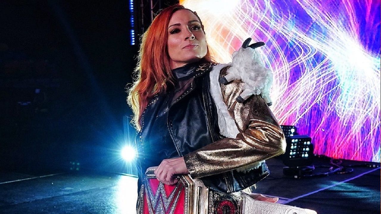 Becky Lynch took on Liv Morgan and Bianca Belair at WWE&#039;s Fayetteville event