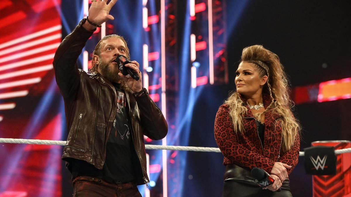 Edge and Beth Phoenix on WWE RAW.